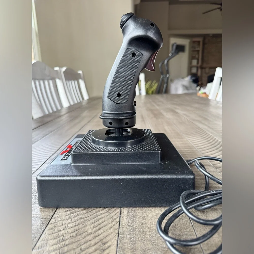 Thrustmaster Fighter X Joystick - PC Simulator Games Flight Stick